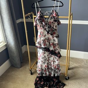 Maxi flower dress